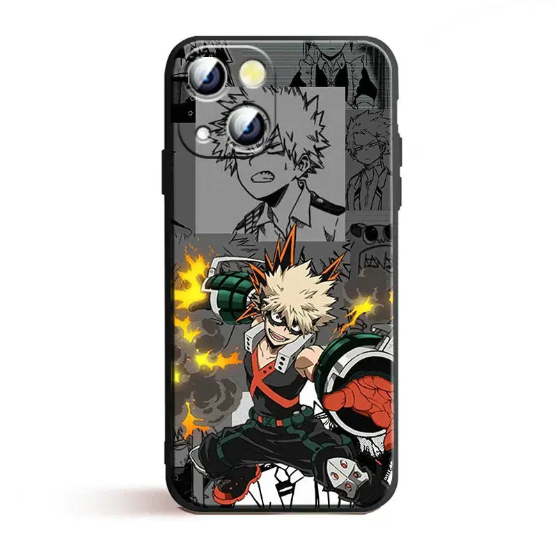 Se2 Se3 Bakugou Phone Case Iphone 7 Academia Phone Case Bakugou Funda Coque  IPhone My Hero Academia  Mangas Street