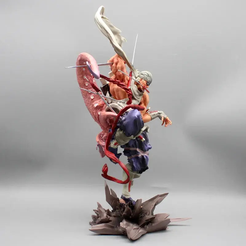 FIGURINE NARUTO SHIPPUDEN Killer Bee Collection Altaya Avec Socle De