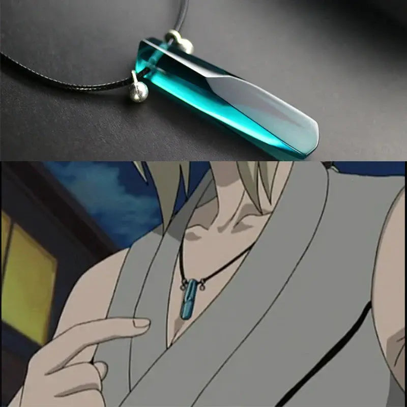 Pendentif Naruto Nuage - Acier Inoxydable Argenté - Neuf