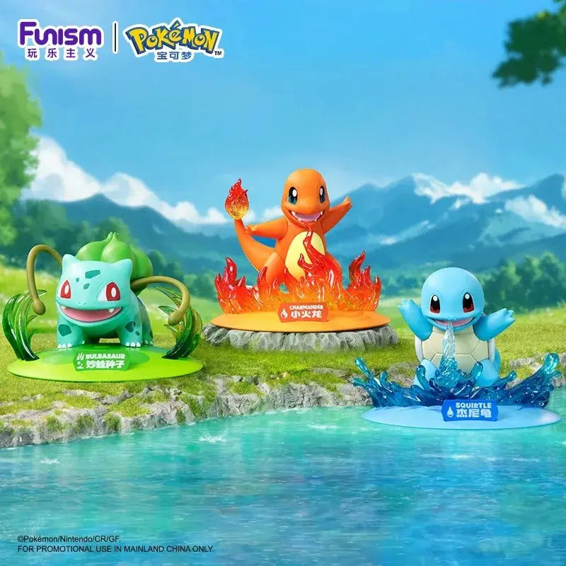 MEGA Pokémon Figurines articulées Salamèche et Évoli, 42 pièces | Toys
