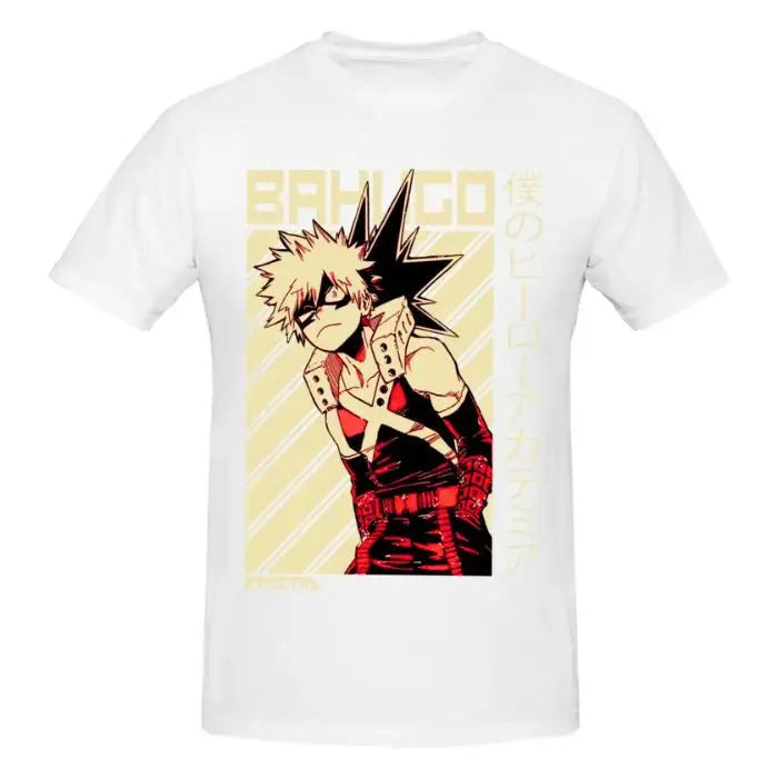 T-Shirt Enfant Garçon Manches Courtes Dragon Ball Z - My Hero Academia - Naruto - Attaque Des Titans - Demon Slayer - Coton 100%