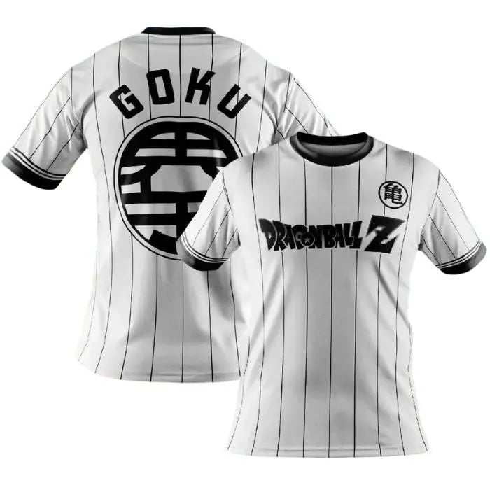 T-shirt Manches Longues Dragon Ball Z – Goku Fighter Noir Par Urban Backwoods