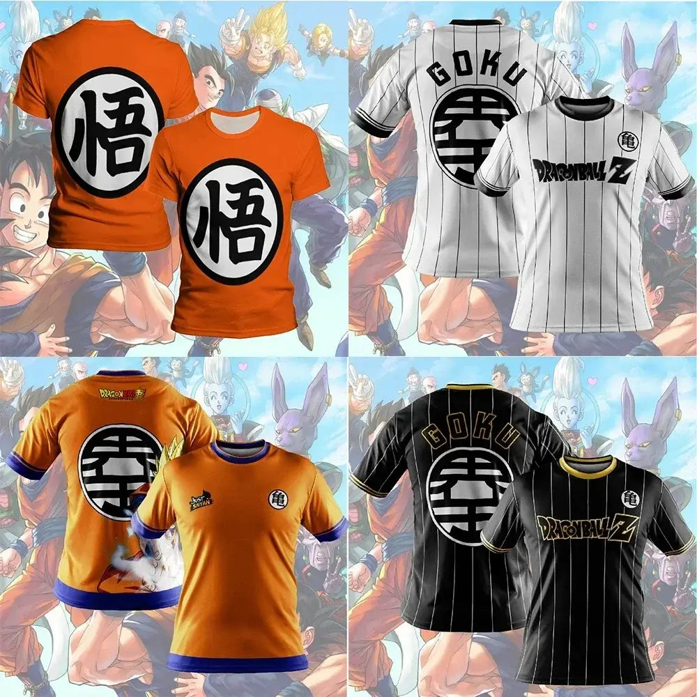 T-shirt Manches Longues Dragon Ball Z – Goku Fighter Noir Par Urban Backwoods